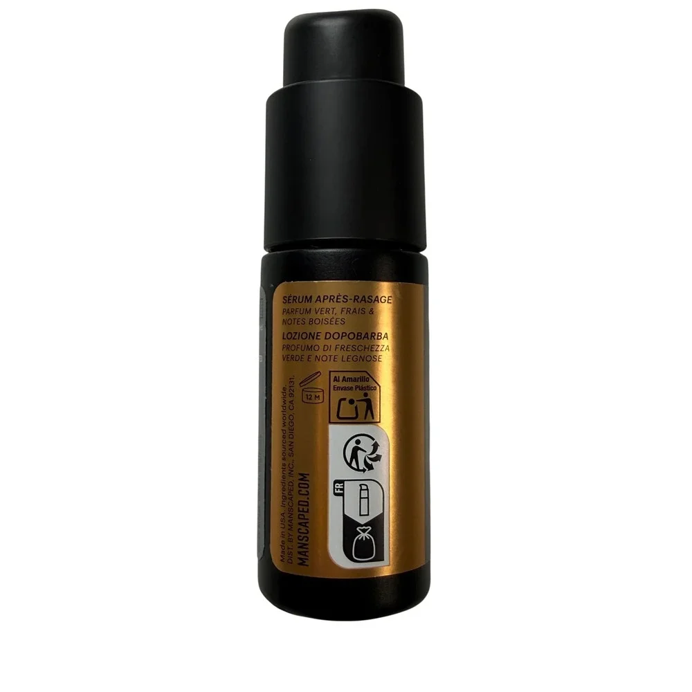 Manscaped Face Shave Soother Aftershave Serum Sensitive‎ Skin Alcohol Free New